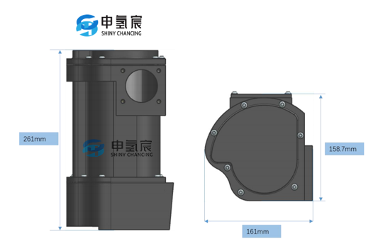 陰極端水氣分離器